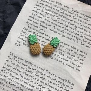 Pineapple Stud Earrings